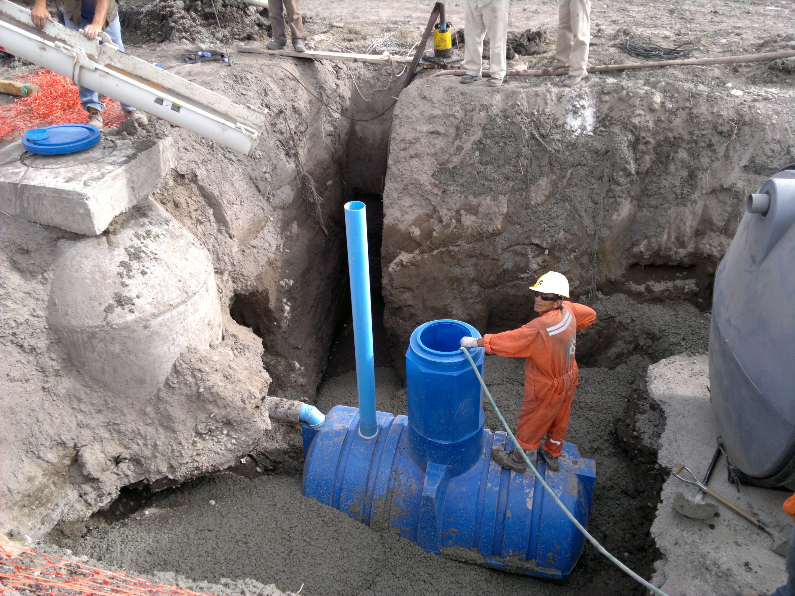 Estación de Elevación 2.500 L: Obra Viña Tarapacá Ex Zavala